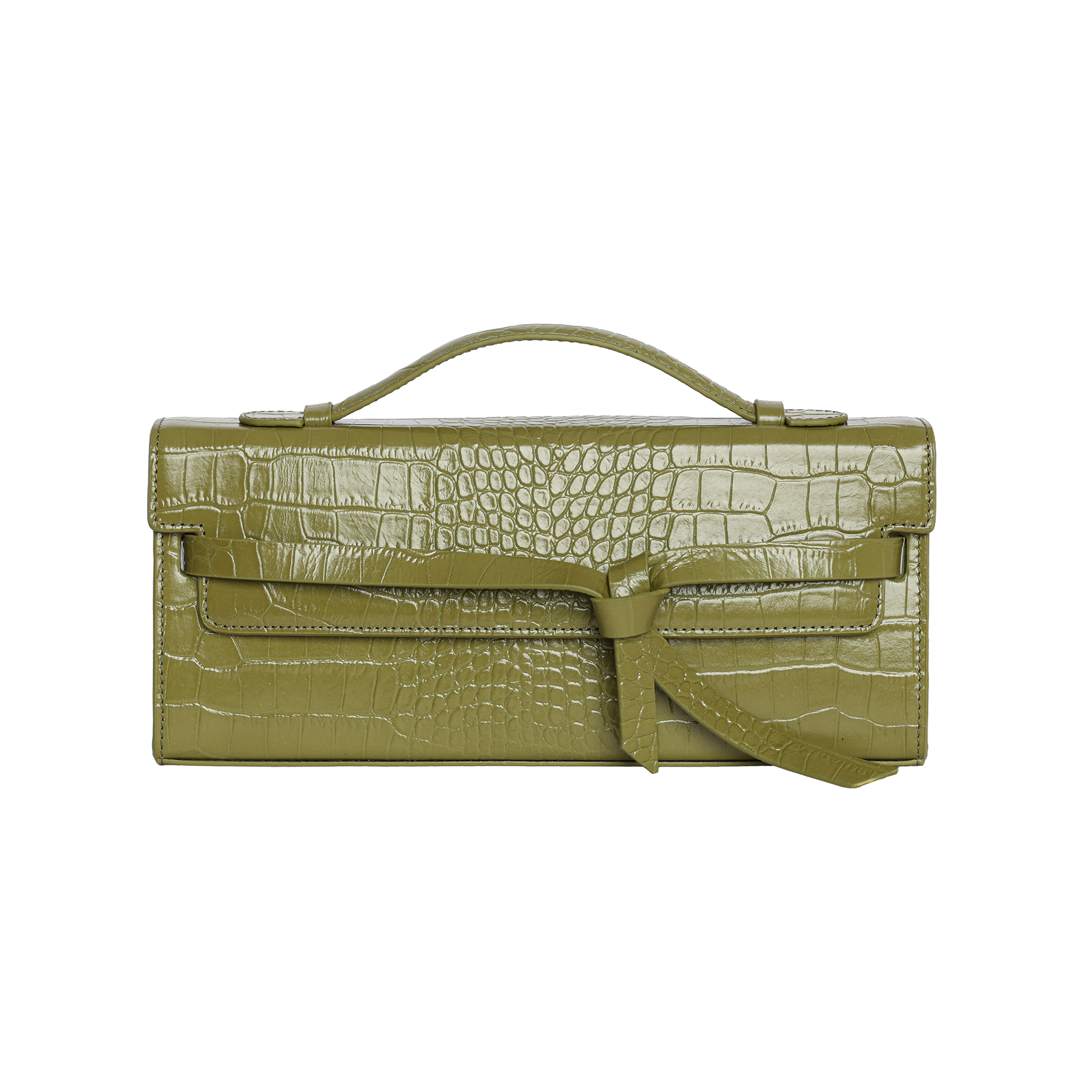 BELIZ - Olive Croc